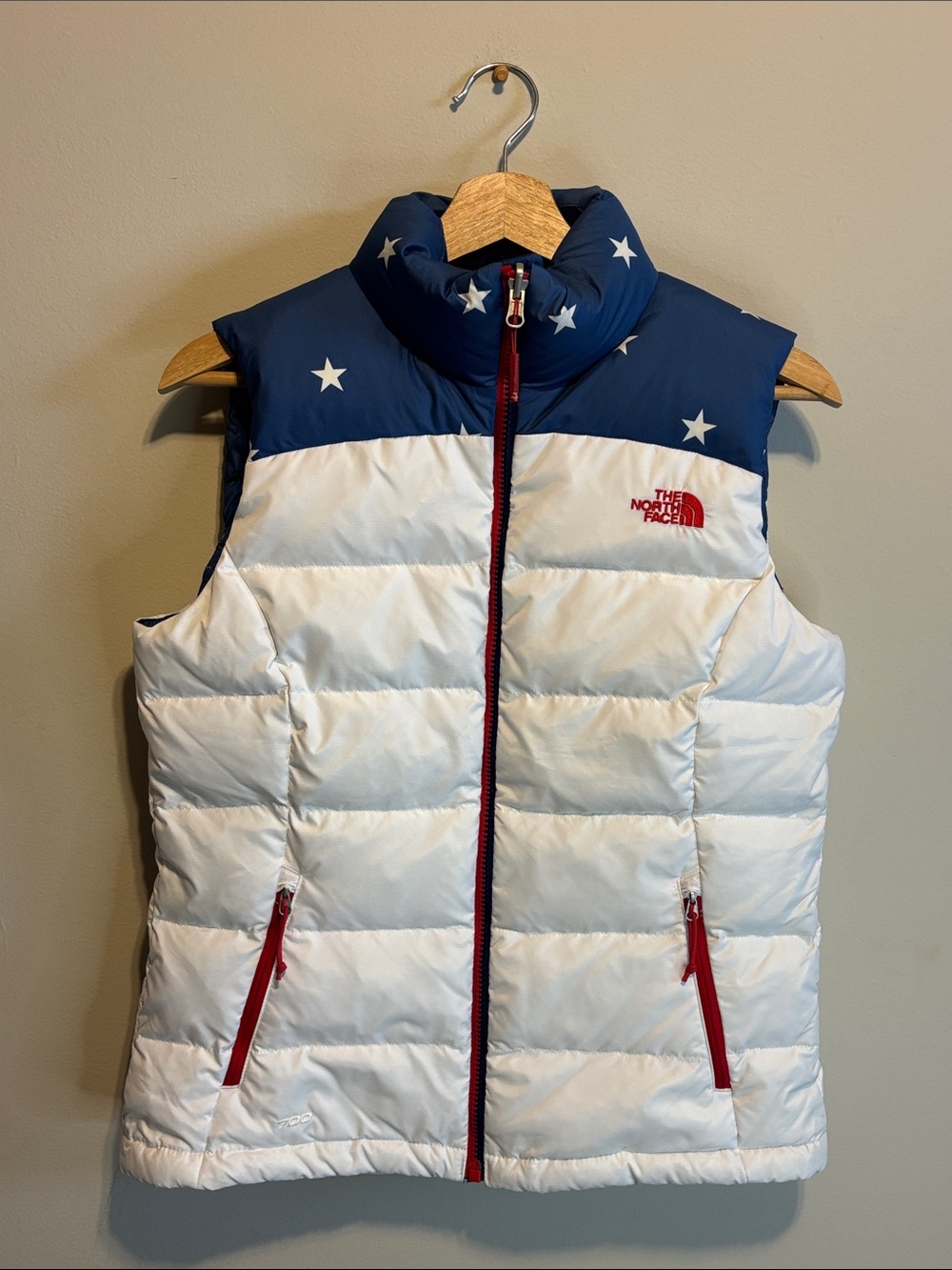 ✨The North Face Olympic Limited Edition 2014 Down Vest USA Russia RU/14 Sz Small
